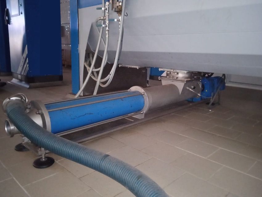 Stator Inoxcaucho en industria oleícola