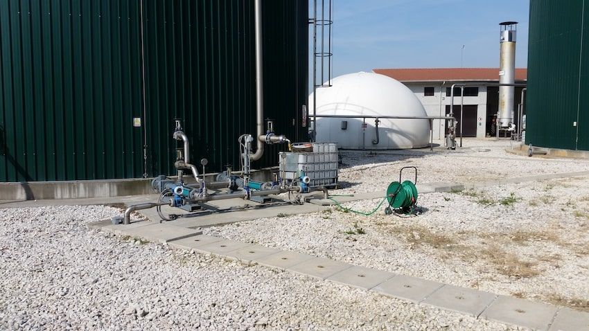 Stator Inoxcaucho en planta de Biogas