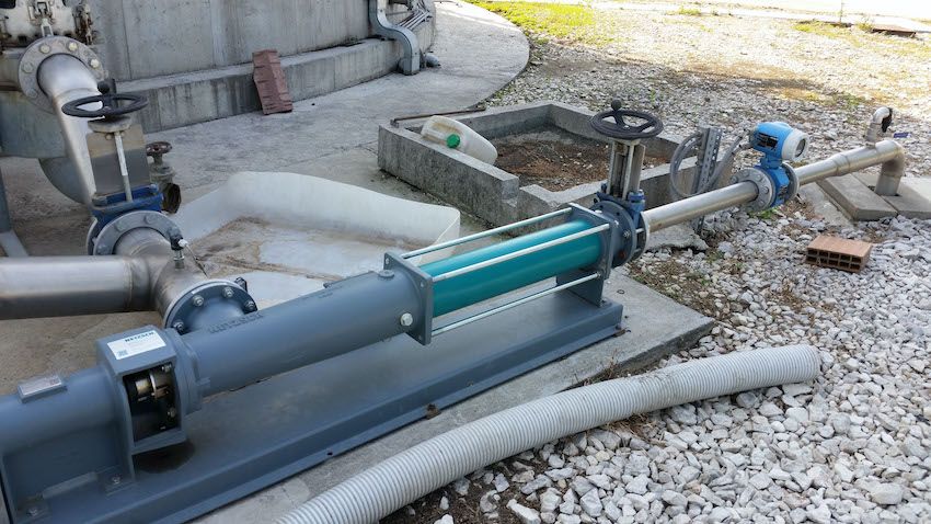Stator Inoxcaucho en planta de Biogas