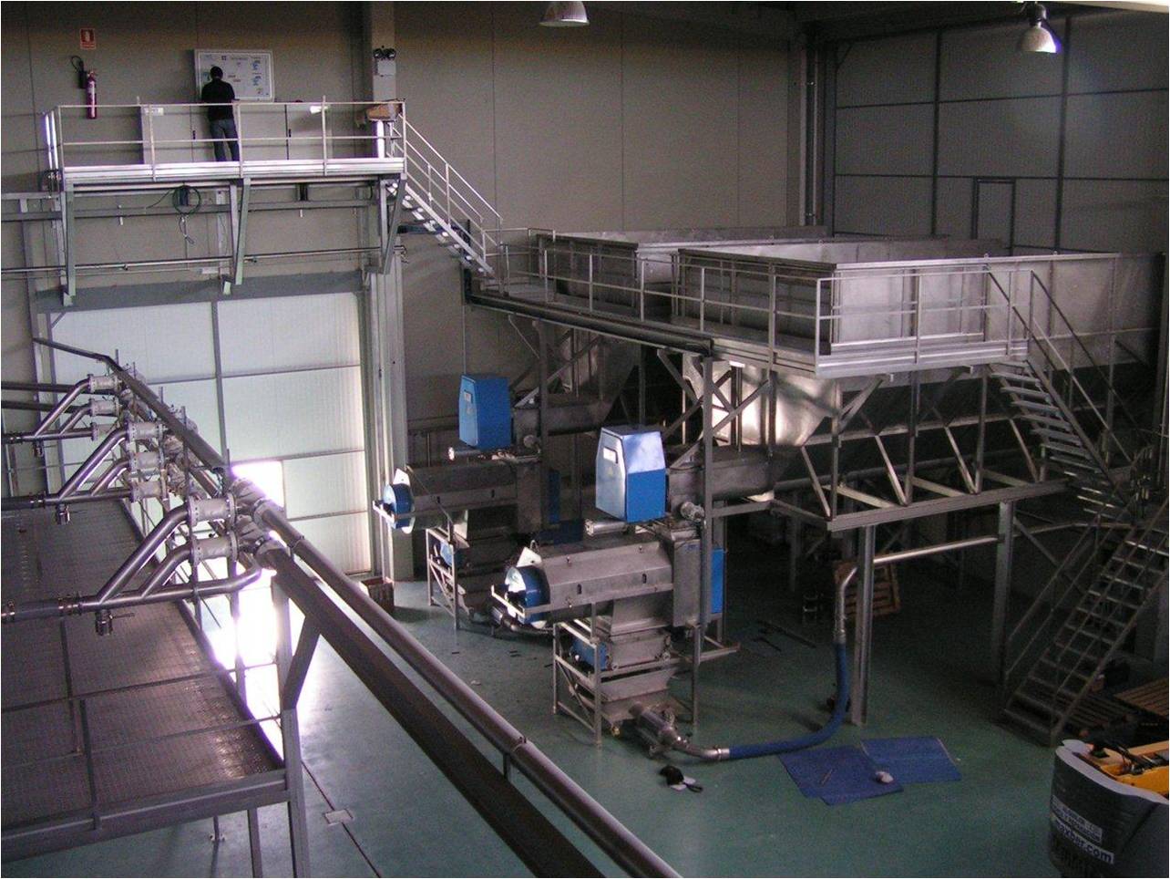 Stator Inoxcaucho en industria vinícola