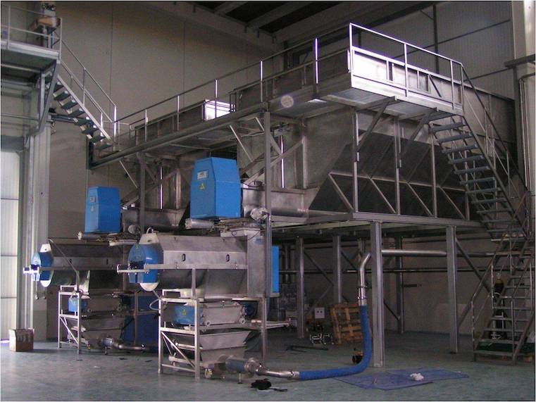 Stator Inoxcaucho en industria vinícola