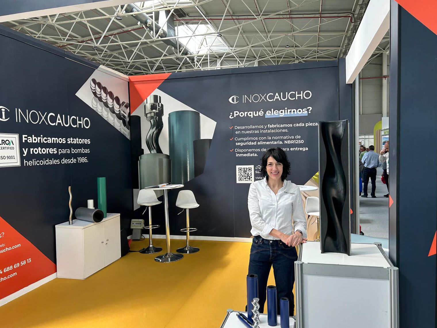 Stand Inoxcaucho en Expoliva 2025